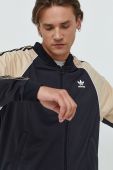 Кофта adidas Originals чоловіча колір чорний візерунок (2671897)