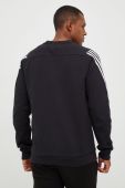 Кофта adidas Performance чоловіча колір чорний з принтом