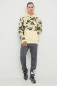 Кофта adidas чоловіча колір жовтий візерунок