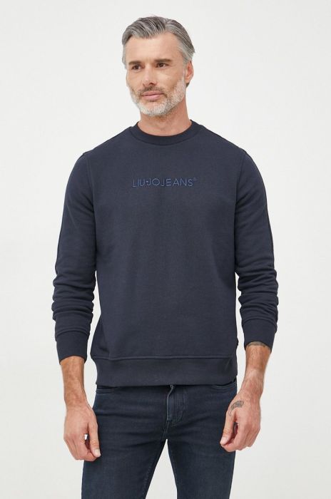 Кофта Liu Jo чоловіча колір синій однотонна