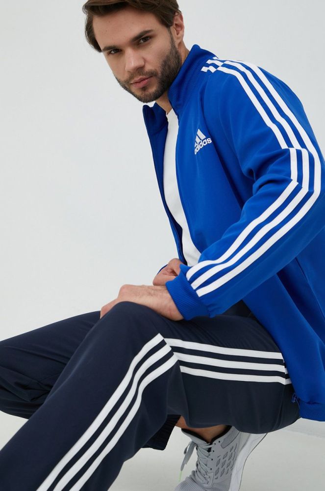 Спортивний костюм adidas Performance колір блакитний