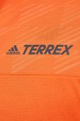 Спортивна кофта adidas TERREX Multi чоловіча колір помаранчевий однотонна
