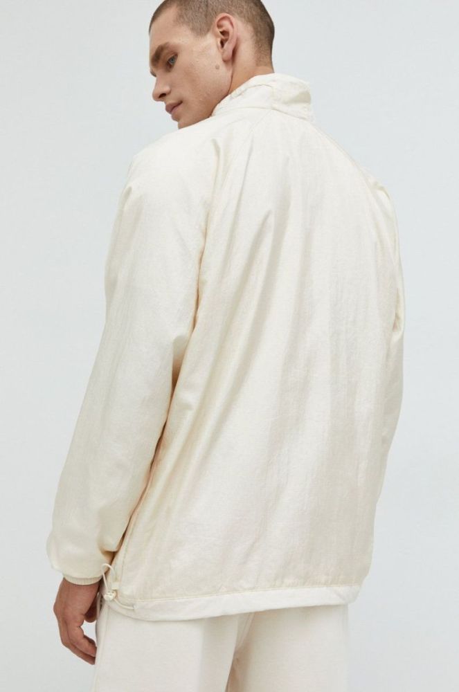 Куртка adidas Originals чоловіча колір бежевий перехідна oversize (2587877) фото 3