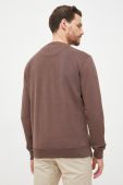 Бавовняна кофта Pepe Jeans чоловіча колір коричневий з принтом (2577016)