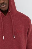Кофта Superdry чоловіча колір бордовий меланж (2482306)