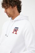 Кофта Tommy Hilfiger чоловіча колір білий з аплікацією (2600586)