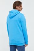 Кофта adidas Originals чоловіча  однотонна колір блакитний