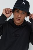 Кофта Fila чоловіча колір чорний з аплікацією (2611904)
