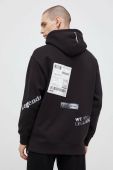 Кофта Puma x We Are Legends чоловіча колір чорний з капюшоном візерунок 536317-01