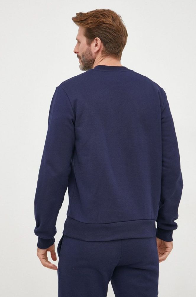 Кофта Lacoste чоловіча колір синій однотонна SH9608-132 фото 3
