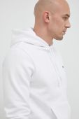 Кофта Lacoste чоловіча колір білий з капюшоном однотонна SH9623-031