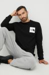 Бавовняна кофта The North Face чоловіча колір чорний з принтом (2534437) Бавовняна кофта The North Face чоловіча колір чорний з принтом (2534437)