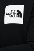 Бавовняна кофта The North Face чоловіча колір чорний з принтом (2534437)
