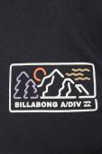 Кофта Billabong чоловіча колір чорний з принтом (2705828)