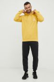 Кофта Quiksilver чоловіча колір жовтий з принтом