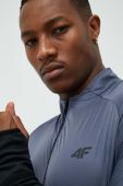 Кофта для бігу 4F чоловіча  візерунок колір блакитний
