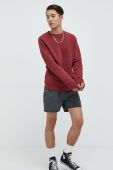 Кофта Superdry чоловіча колір бордовий меланж (2574248)
