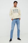 Кофта G-Star Raw чоловіча колір бежевий однотонна (2643349)