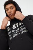 Кофта G-Star Raw чоловіча колір чорний однотонна (2643330)