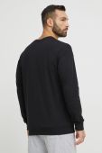 Лонгслів HUGO чоловічий колір чорний однотонний (3026514)