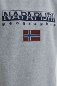 Кофта Napapijri чоловіча колір сірий меланж (2571123)