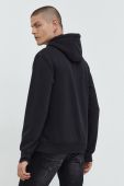 Кофта Napapijri чоловіча колір чорний однотонна (2559985)