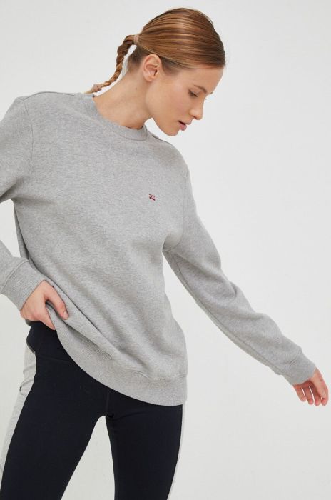 Кофта Napapijri чоловіча колір сірий меланж (2740293)