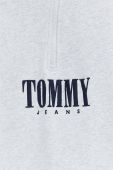 Бавовняна кофта Tommy Jeans чоловіча колір сірий меланж (2840171)