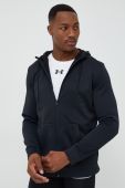Кофта Under Armour чоловіча колір чорний однотонна (2705894)