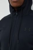 Кофта Under Armour чоловіча колір чорний однотонна (2705894)