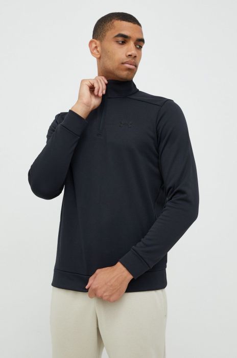 Кофта Under Armour чоловіча колір чорний однотонна (2631690)