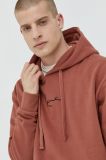 Кофта Karl Kani чоловіча колір коричневий з аплікацією 6028218-dark.coppe