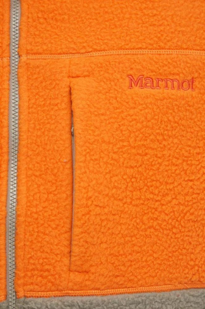 Спортивна кофта Marmot Aros Fleece чоловіча колір помаранчевий візерунок фото 5