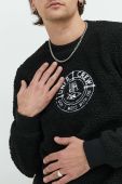 Кофта Unfair Athletics чоловіча колір чорний з аплікацією (2869400)