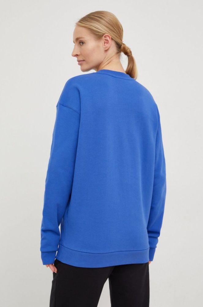 Бавовняна кофта Arkk Copenhagen unisex  однотонна колір блакитний фото 4