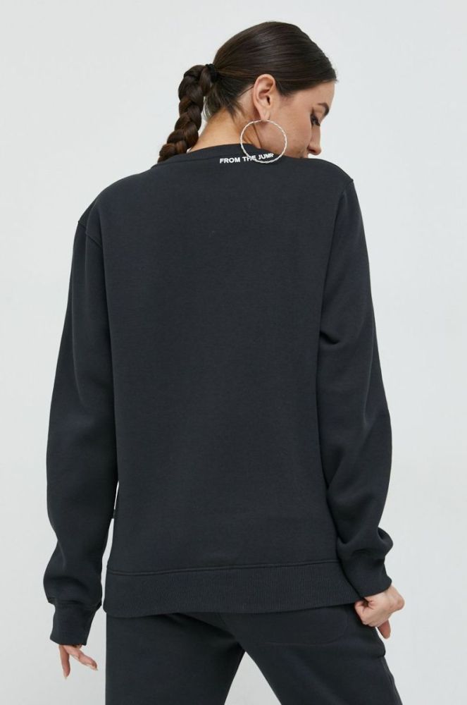 Кофта Kangol unisex колір чорний з аплікацією (2811472) фото 4