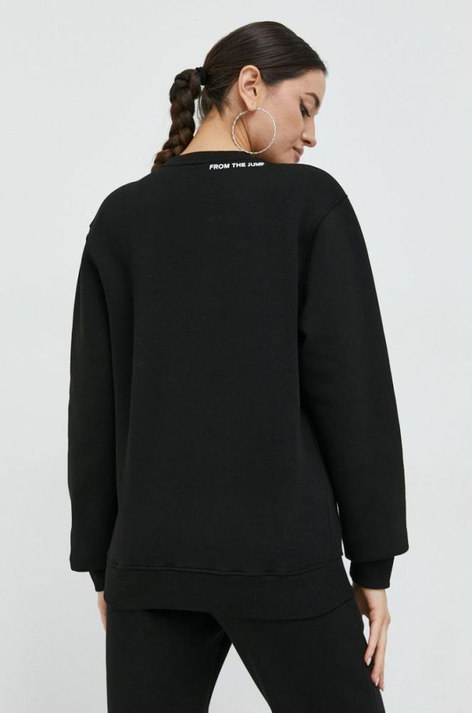 Кофта Kangol unisex колір чорний з аплікацією (2811475) фото 4