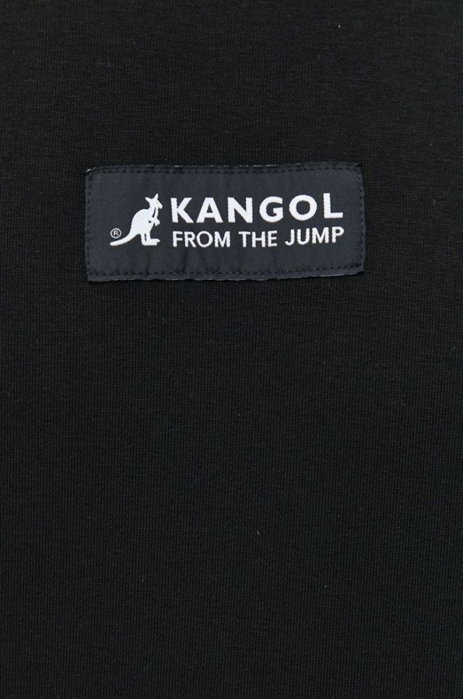 Кофта Kangol unisex колір чорний з аплікацією (2811475) фото 8