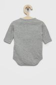 United Colors of Benetton дитяче бавовняне боді колір сірий (2551728)