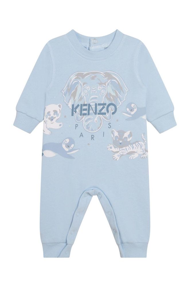 Kenzo Kids Комбінезон для немовлят колір блакитний