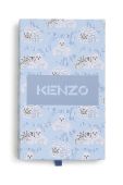 Kenzo Kids Дитячі бавовняні повзунки колір блакитний (2700252)