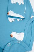 Боді для немовлят Coccodrillo колір блакитний (3488575)