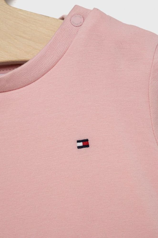 Tommy Hilfiger Боді для немовлят колір рожевий фото 3