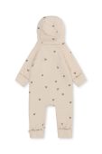 Бавовняний ромпер для немовлят Konges Sl?jd колір бежевий (2828647)