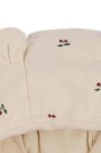 Бавовняний ромпер для немовлят Konges Sl?jd колір бежевий (2828647)