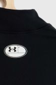 Дитячий лонгслів Under Armour колір чорний однотонний (2668913)