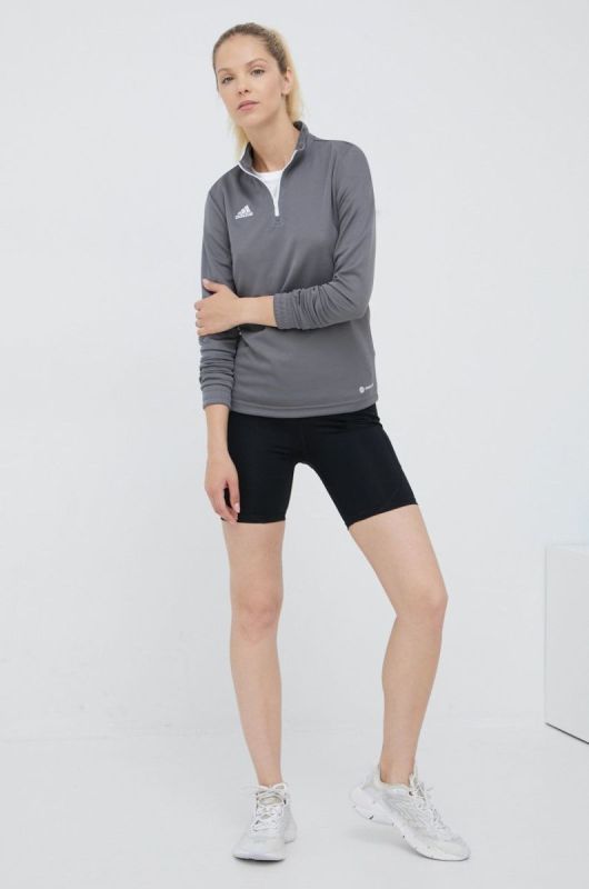 Лонгслів для тренувань adidas Performance Entrada 22 H57542 колір сірий фото 2