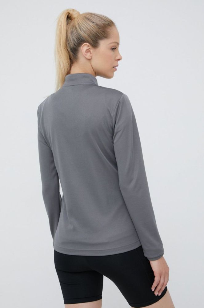 Лонгслів для тренувань adidas Performance Entrada 22 H57542 колір сірий фото 3