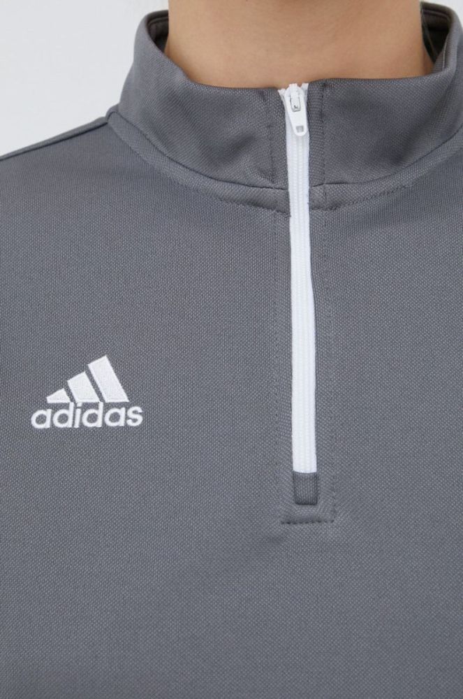 Лонгслів для тренувань adidas Performance Entrada 22 H57542 колір сірий фото 6