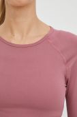 Лонгслів для тренувань Only Play Jinda колір рожевий